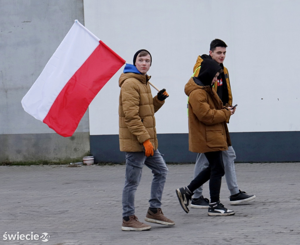 Protest rolników w Przysiersku