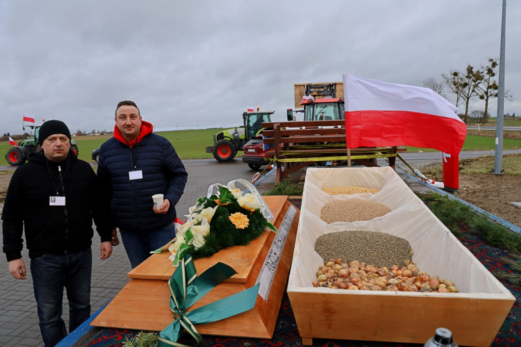 Rolnicy i myśliwi solidarni w Warlubiu