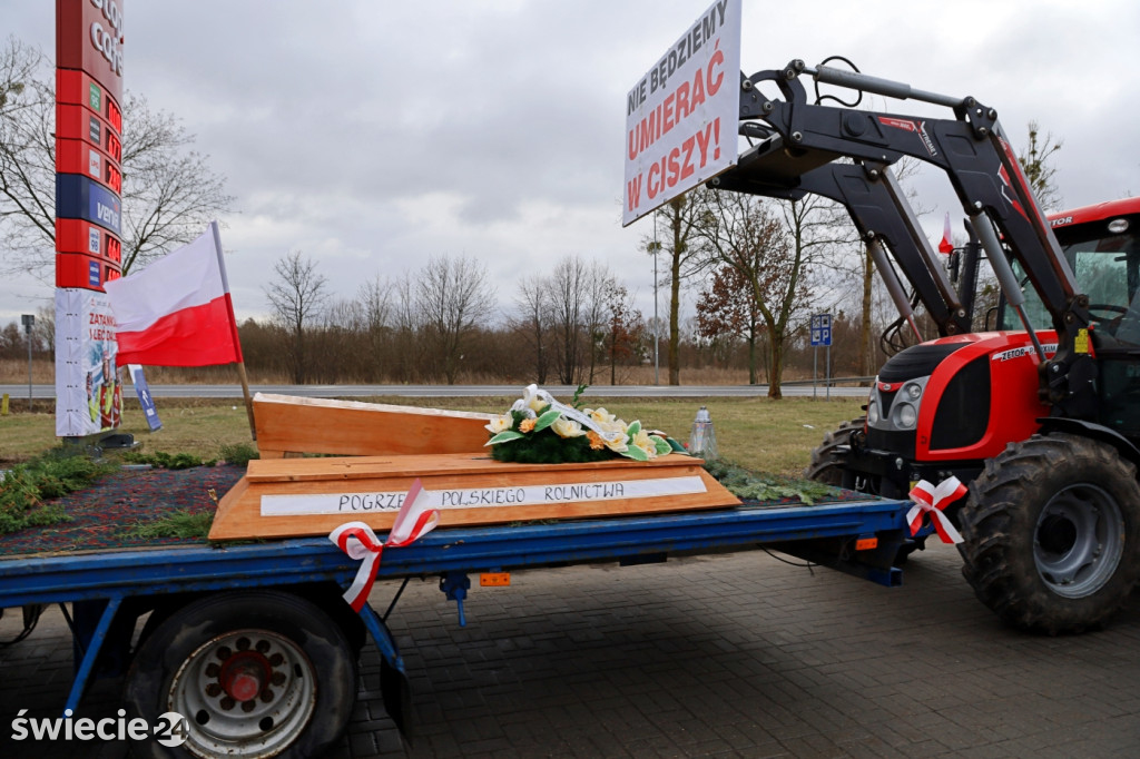 Rolnicy i myśliwi solidarni w Warlubiu