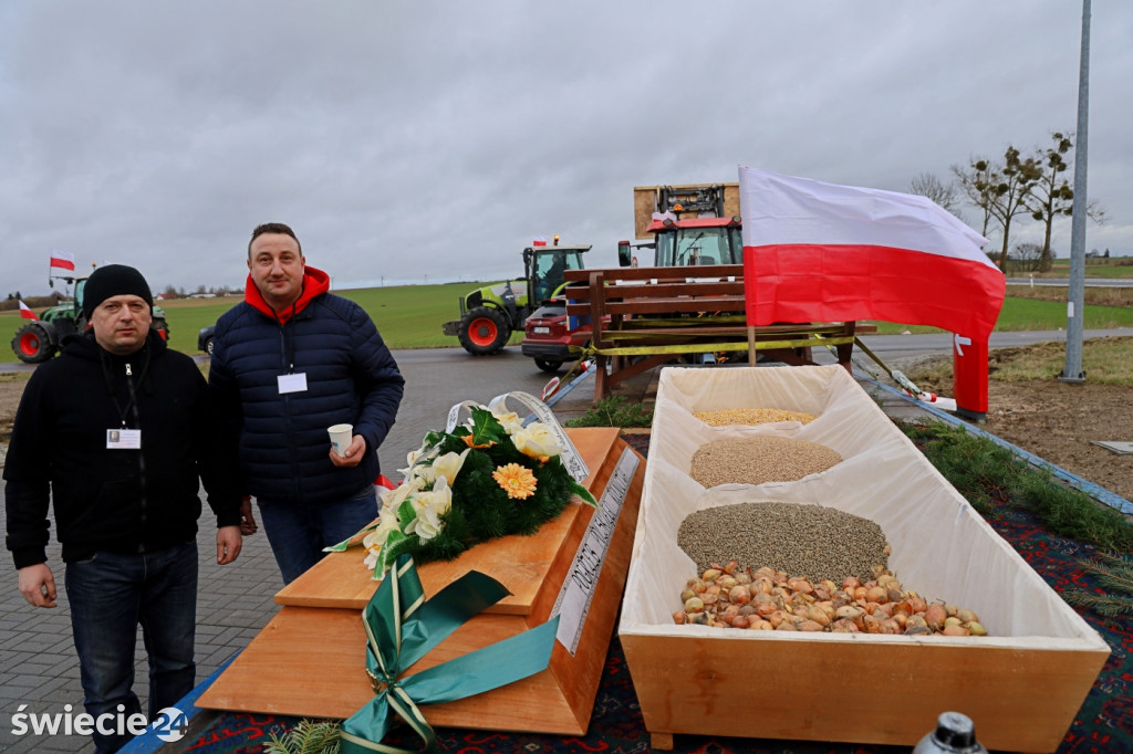 Rolnicy i myśliwi solidarni w Warlubiu