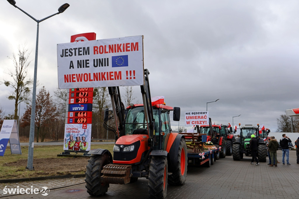 Rolnicy i myśliwi solidarni w Warlubiu