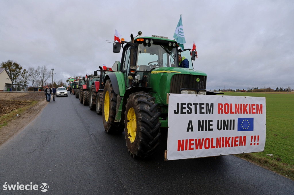 Rolnicy i myśliwi solidarni w Warlubiu