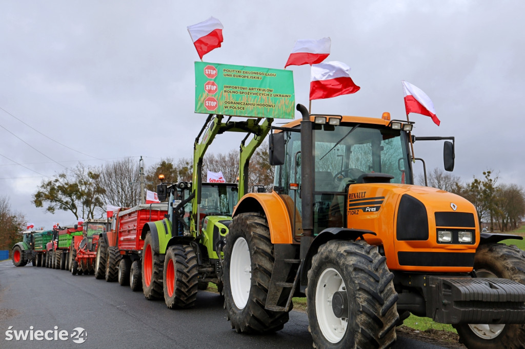 Rolnicy i myśliwi solidarni w Warlubiu