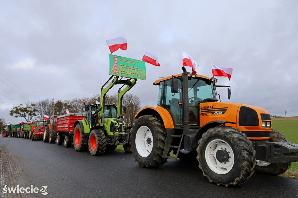Rolnicy i myśliwi solidarni w Warlubiu