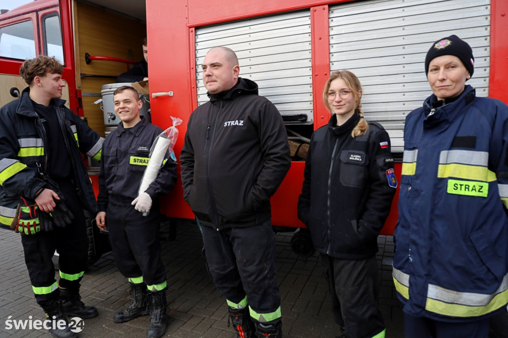Rolnicy i myśliwi solidarni w Warlubiu