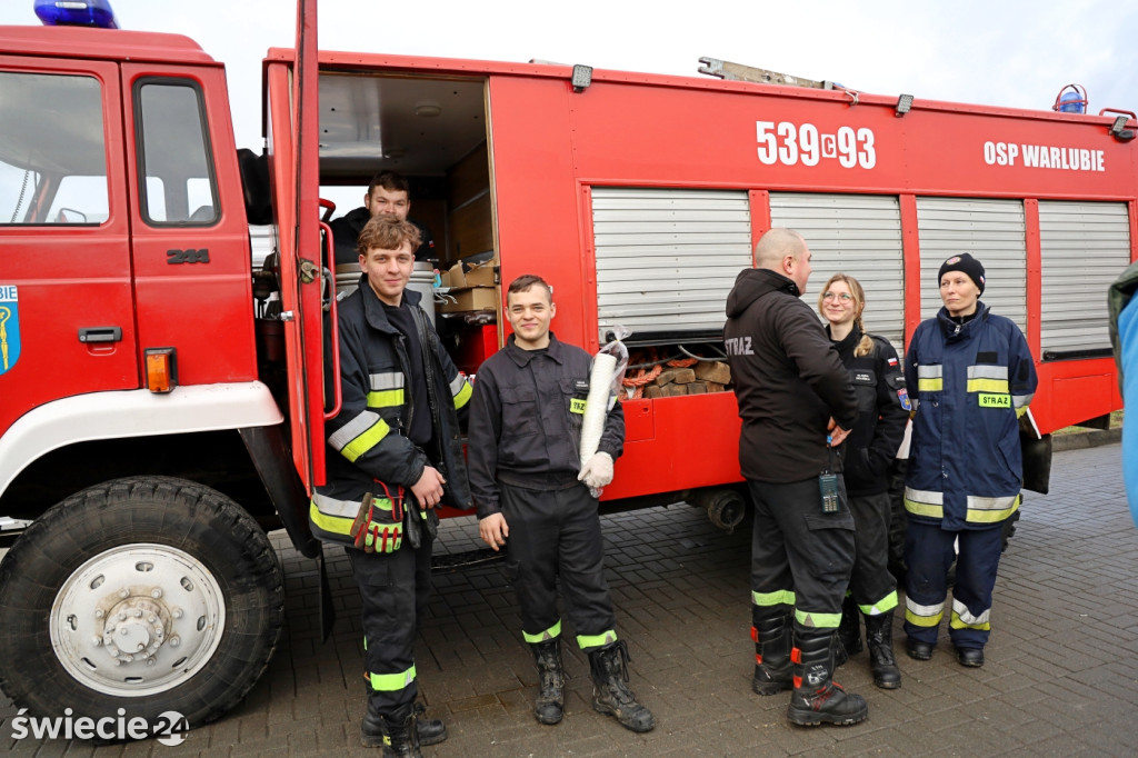 Rolnicy i myśliwi solidarni w Warlubiu