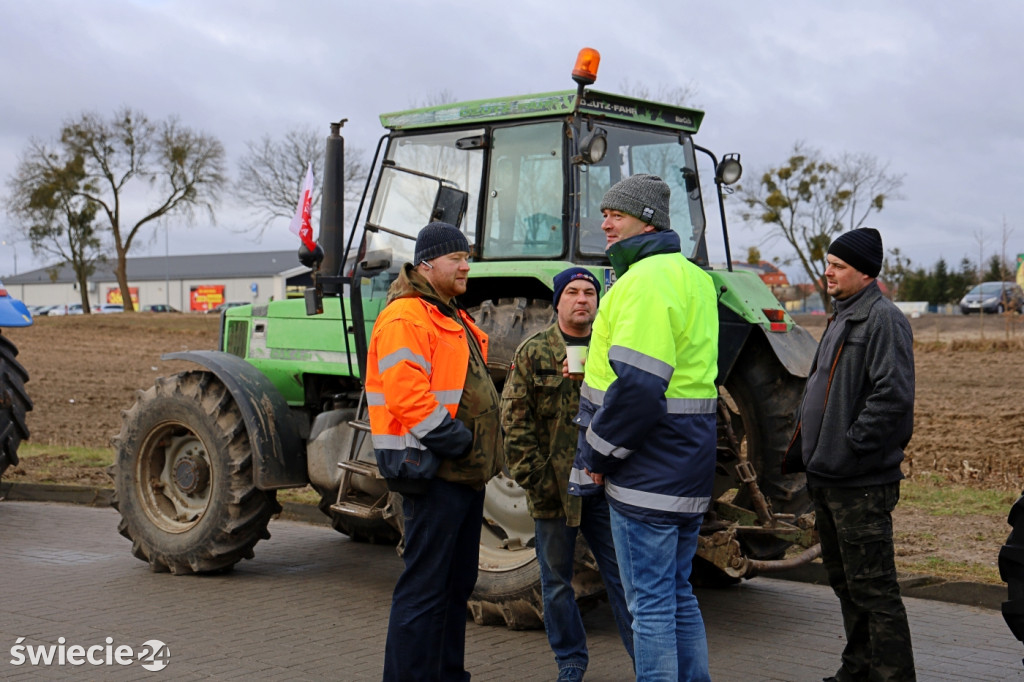 Rolnicy i myśliwi solidarni w Warlubiu