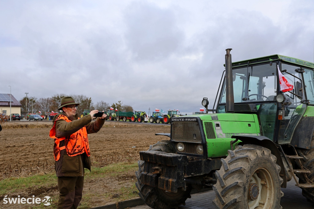 Rolnicy i myśliwi solidarni w Warlubiu