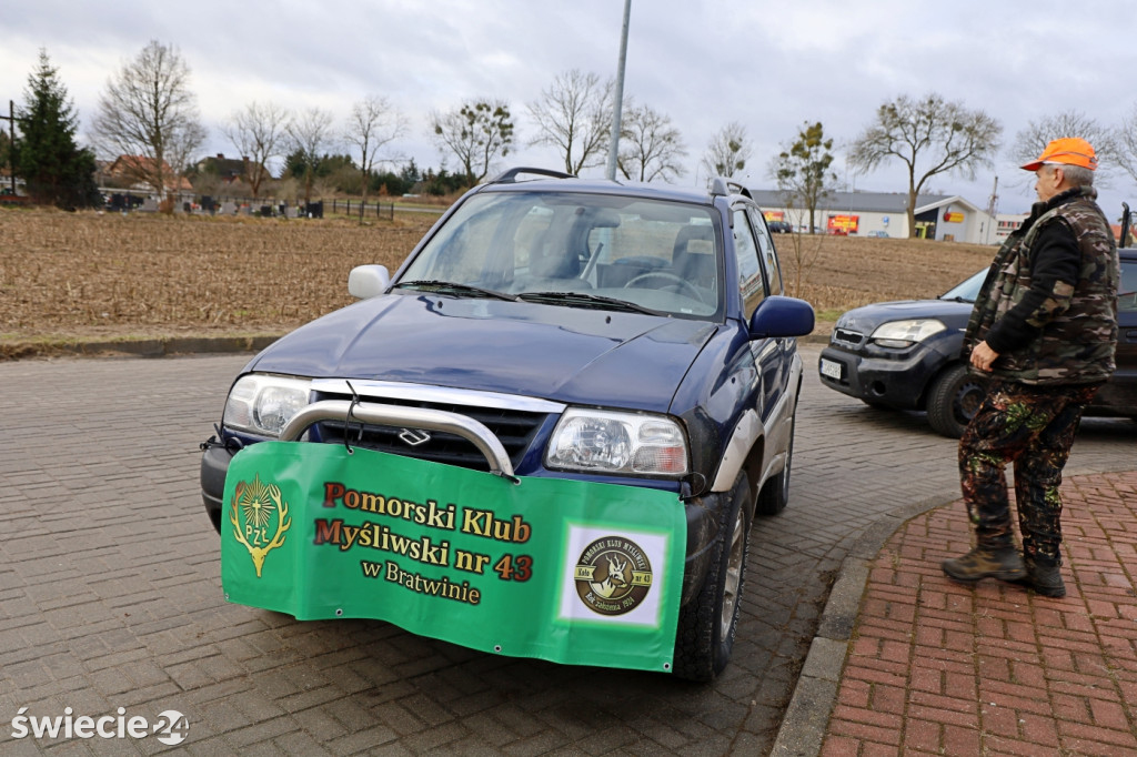 Rolnicy i myśliwi solidarni w Warlubiu