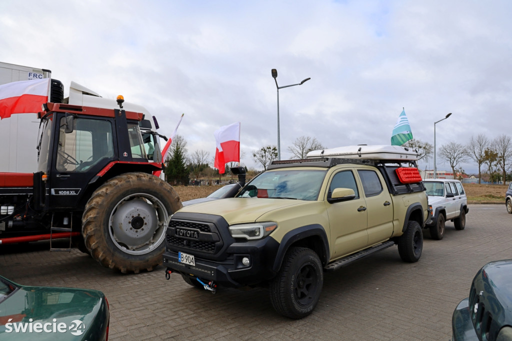 Rolnicy i myśliwi solidarni w Warlubiu