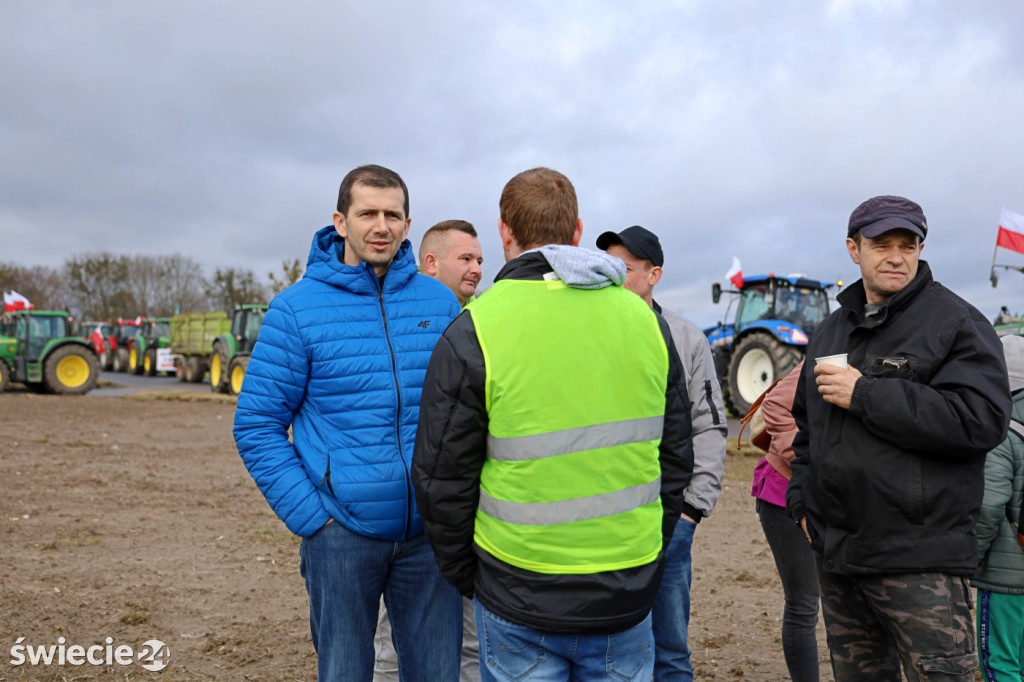 Rolnicy i myśliwi solidarni w Warlubiu