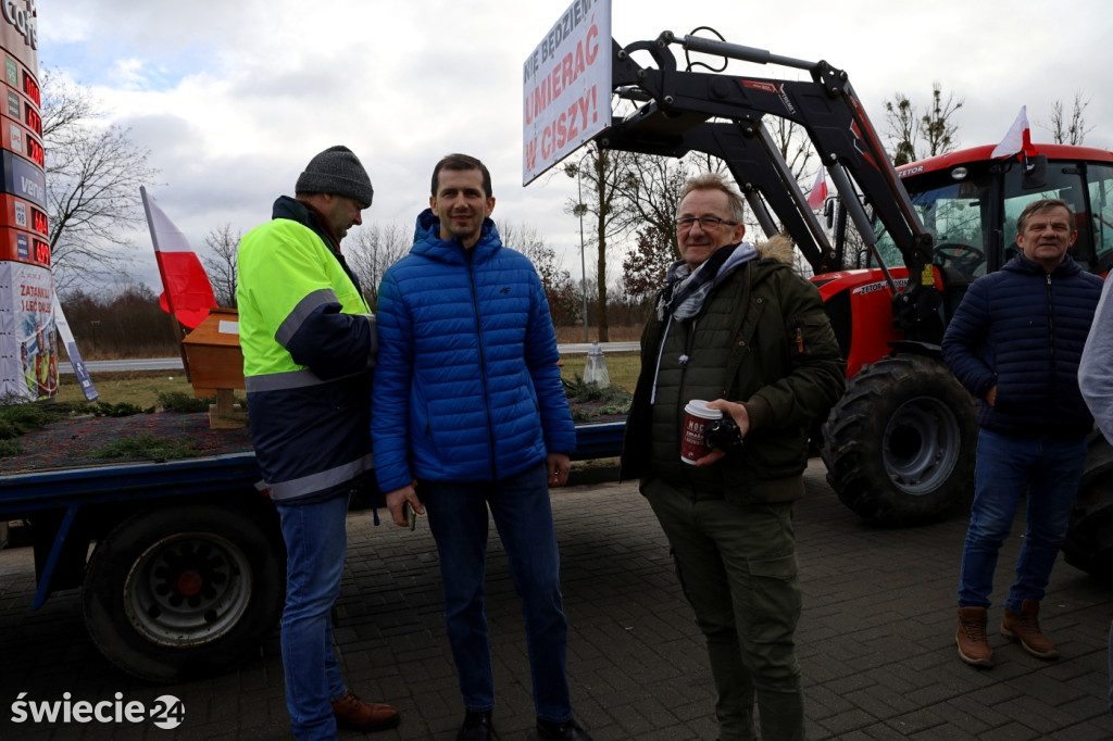 Rolnicy i myśliwi solidarni w Warlubiu