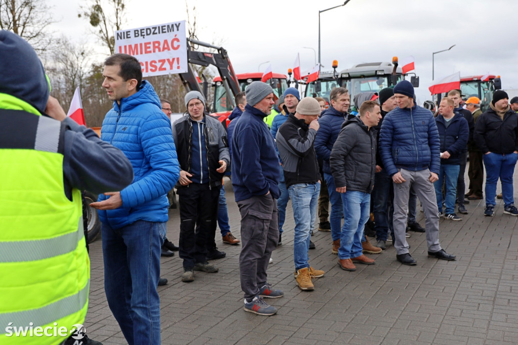 Rolnicy i myśliwi solidarni w Warlubiu