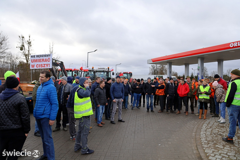 Rolnicy i myśliwi solidarni w Warlubiu