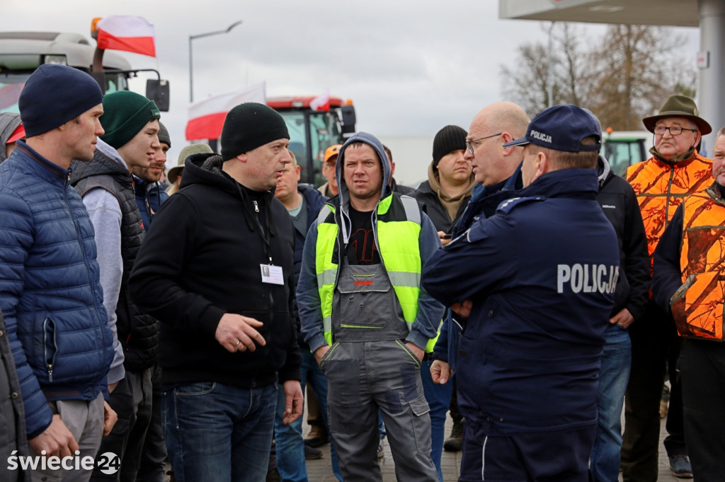 Rolnicy i myśliwi solidarni w Warlubiu