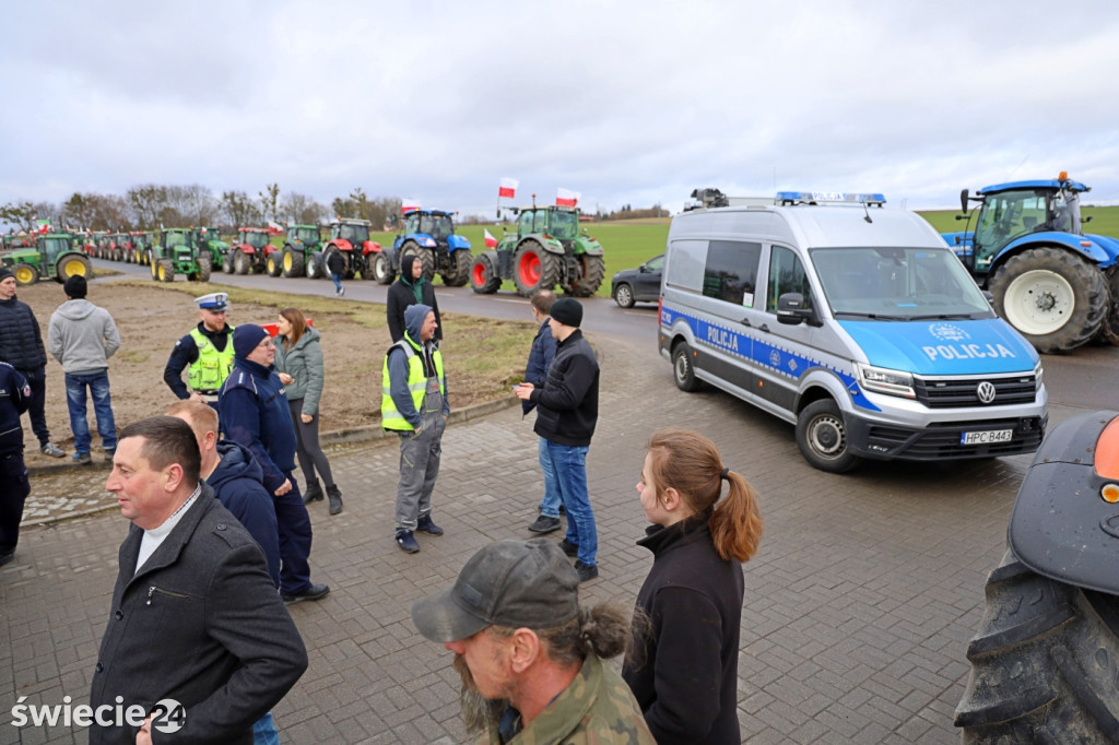 Rolnicy i myśliwi solidarni w Warlubiu