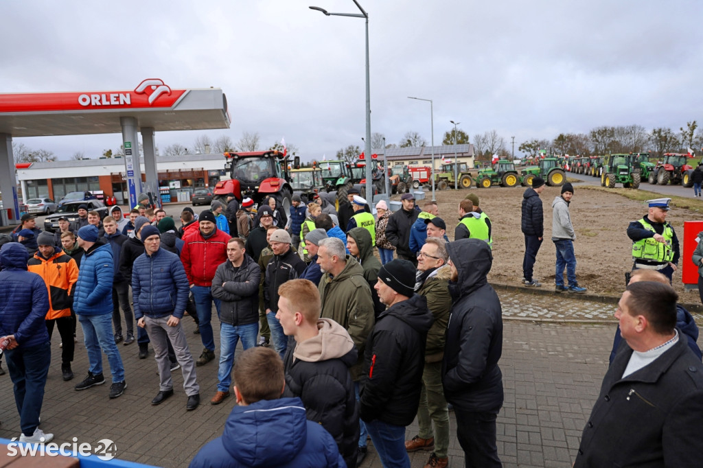 Rolnicy i myśliwi solidarni w Warlubiu