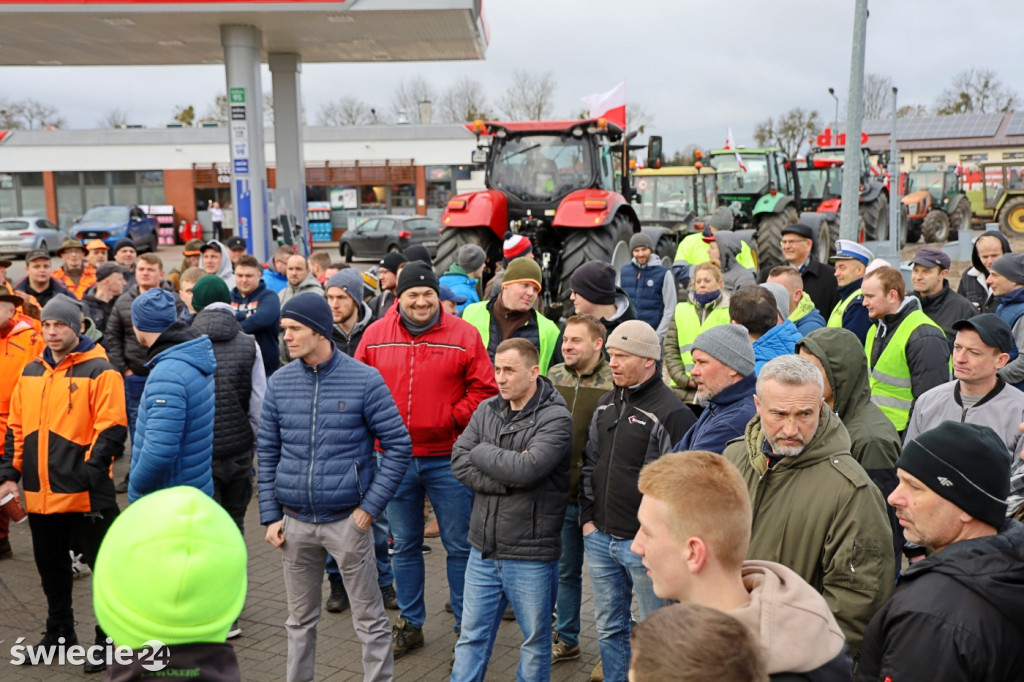 Rolnicy i myśliwi solidarni w Warlubiu