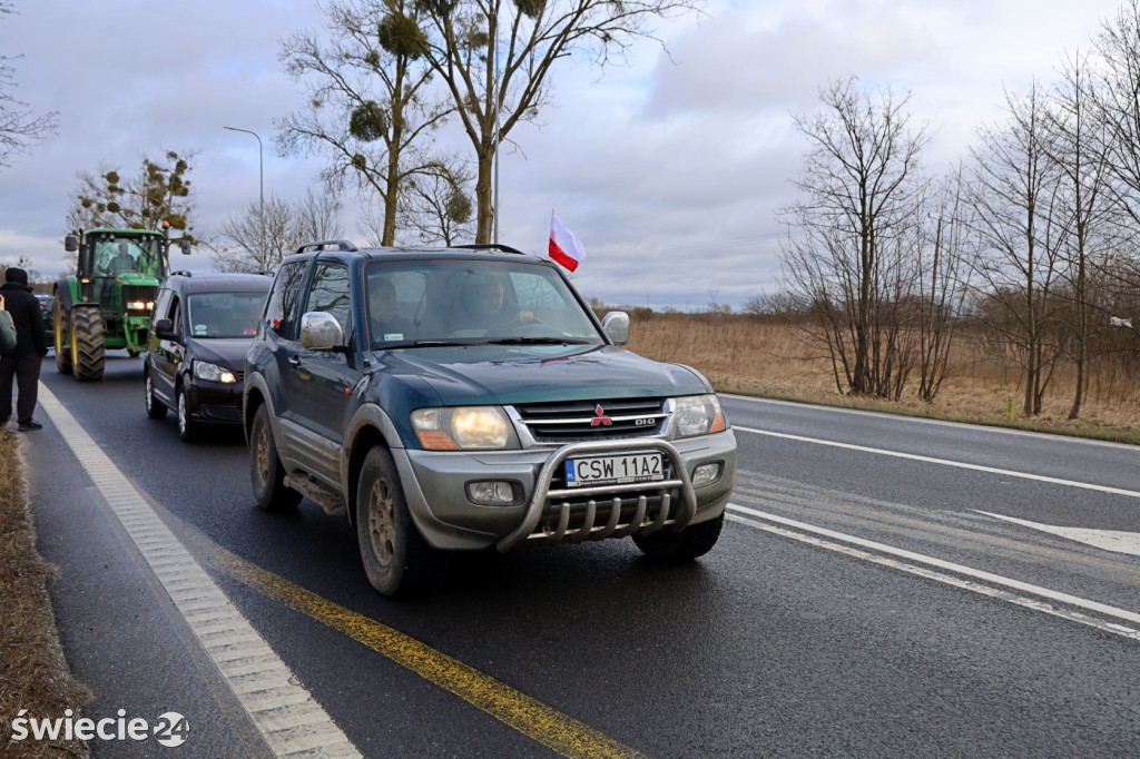 Rolnicy i myśliwi solidarni w Warlubiu