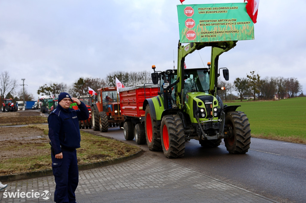 Rolnicy i myśliwi solidarni w Warlubiu