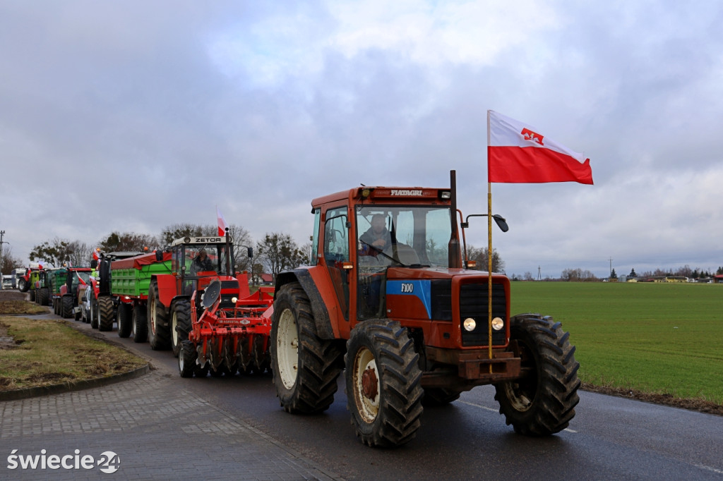 Rolnicy i myśliwi solidarni w Warlubiu