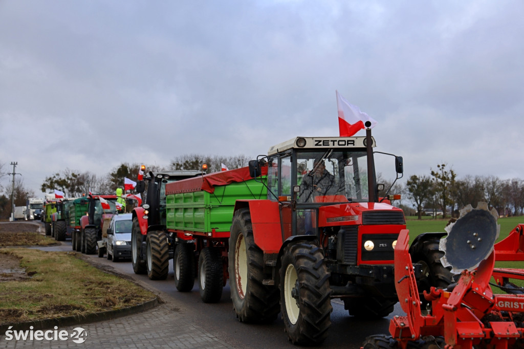 Rolnicy i myśliwi solidarni w Warlubiu