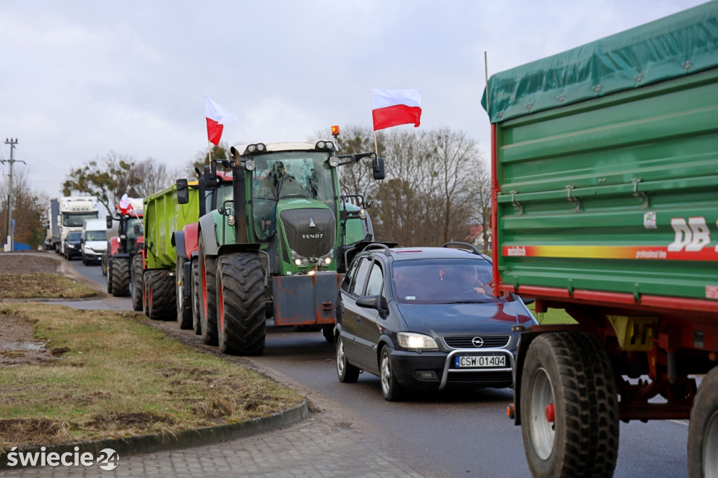 Rolnicy i myśliwi solidarni w Warlubiu