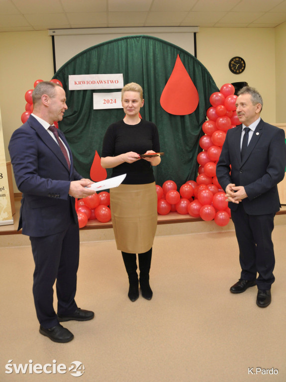 Spotkanie krwiodawców Pruszcz