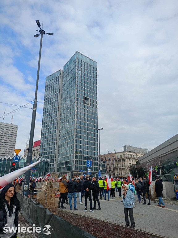 Protesty rolników w Warszawie