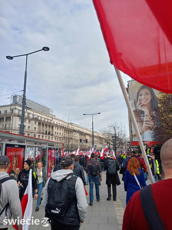 Protesty rolników w Warszawie