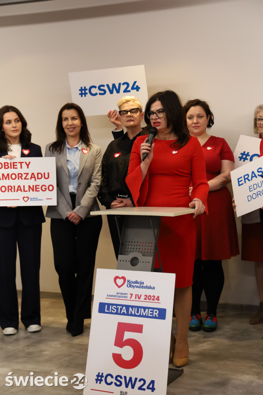 Kobiety na wybory — konferencja KO
