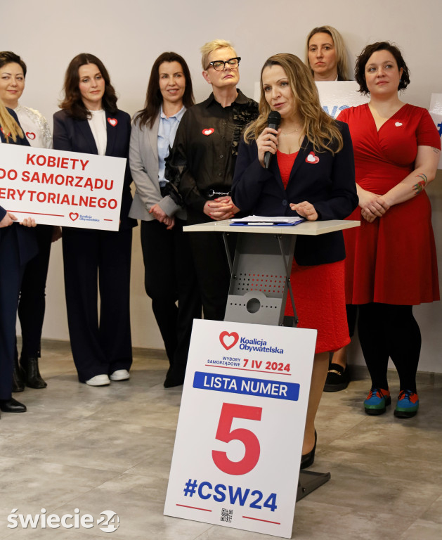 Kobiety na wybory — konferencja KO