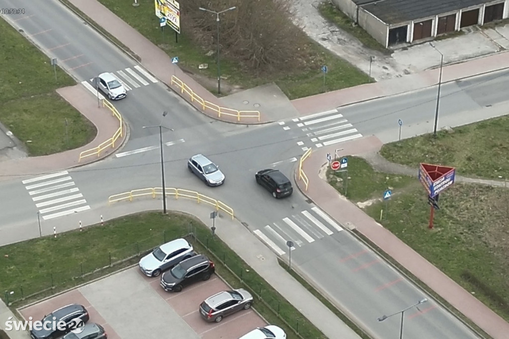 Policjanci obserwowali kierowców z drona