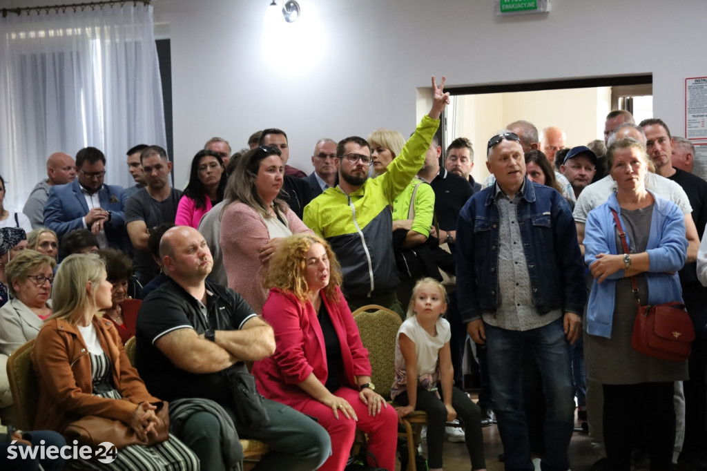 Spotkanie z mieszkańcami w Sulnowie