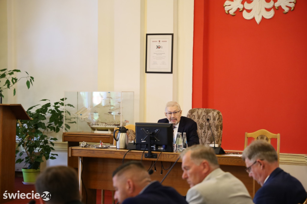 Pierwsza sesja Rady Miejskiej w Świeciu 2024