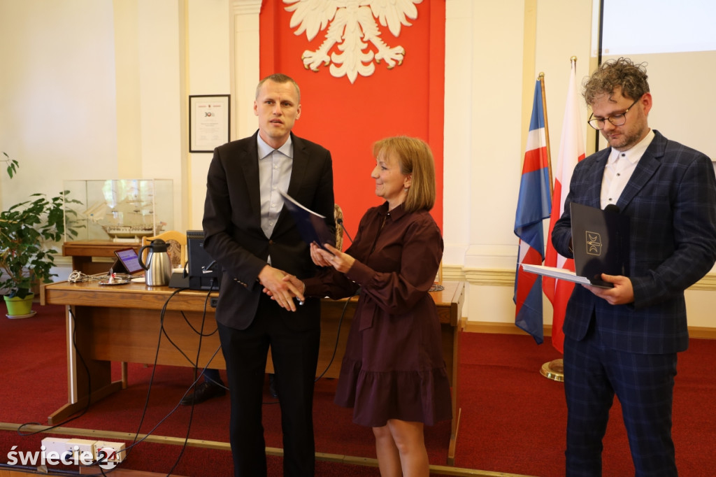 Pierwsza sesja Rady Miejskiej w Świeciu 2024