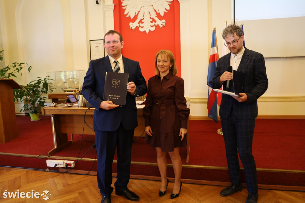 Pierwsza sesja Rady Miejskiej w Świeciu 2024