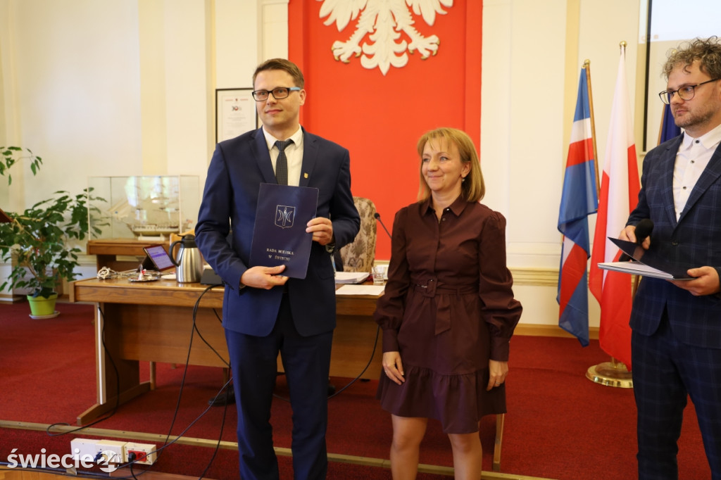 Pierwsza sesja Rady Miejskiej w Świeciu 2024