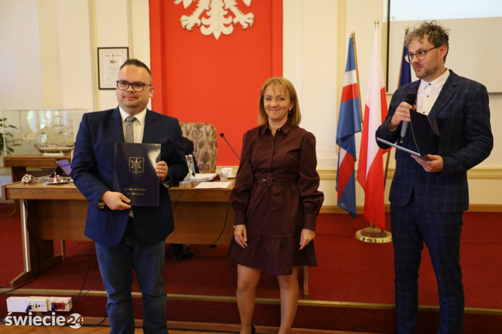 Pierwsza sesja Rady Miejskiej w Świeciu 2024