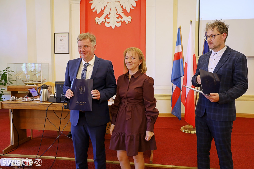 Pierwsza sesja Rady Miejskiej w Świeciu 2024
