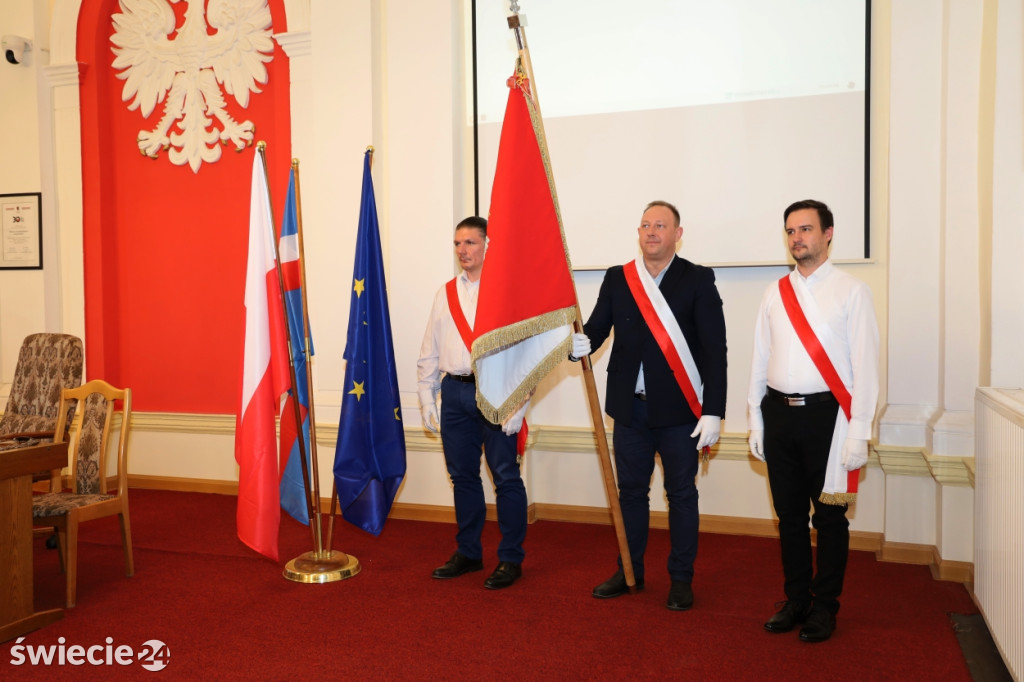 Pierwsza sesja Rady Miejskiej w Świeciu 2024