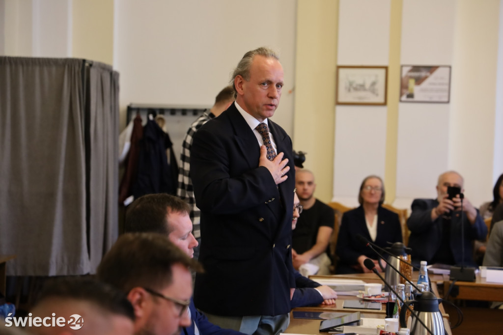 Pierwsza sesja Rady Miejskiej w Świeciu 2024