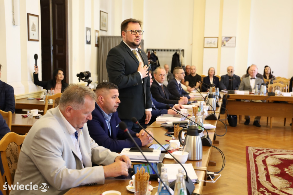Pierwsza sesja Rady Miejskiej w Świeciu 2024