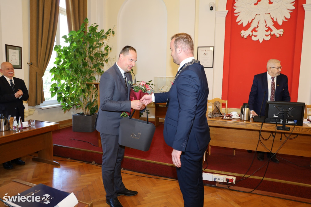 Pierwsza sesja Rady Miejskiej w Świeciu 2024