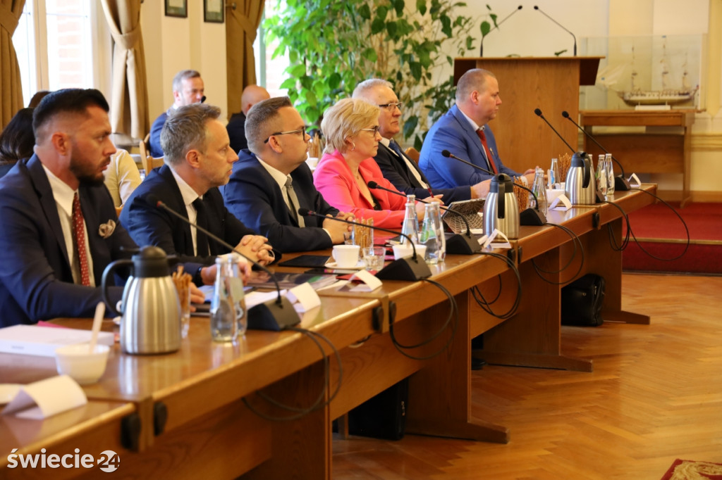 Pierwsza sesja Rady Miejskiej w Świeciu 2024
