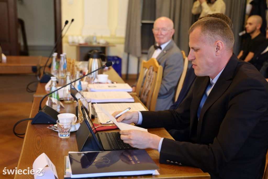 Pierwsza sesja Rady Miejskiej w Świeciu 2024