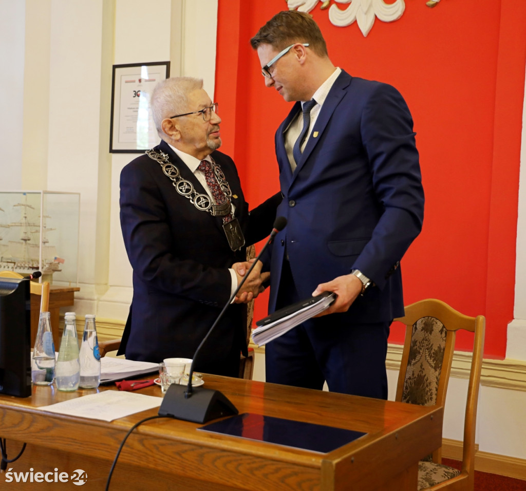 Pierwsza sesja Rady Miejskiej w Świeciu 2024