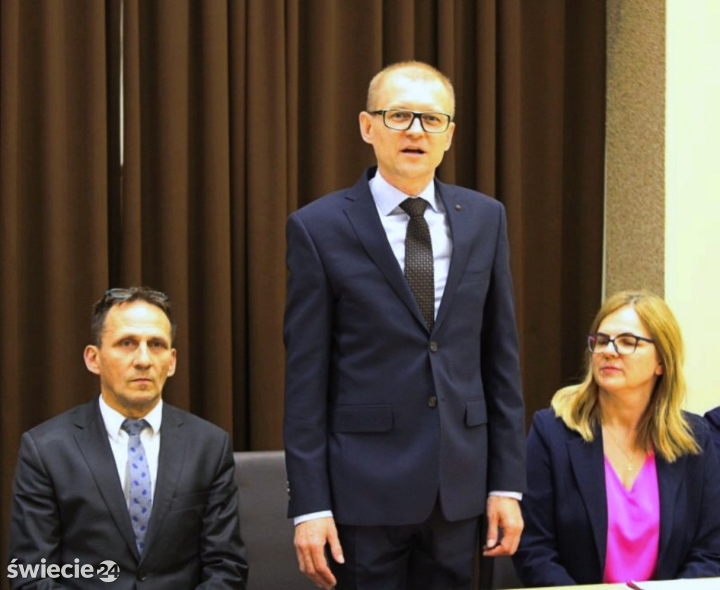 Zaprzysiężenie radnych z gminy Osie