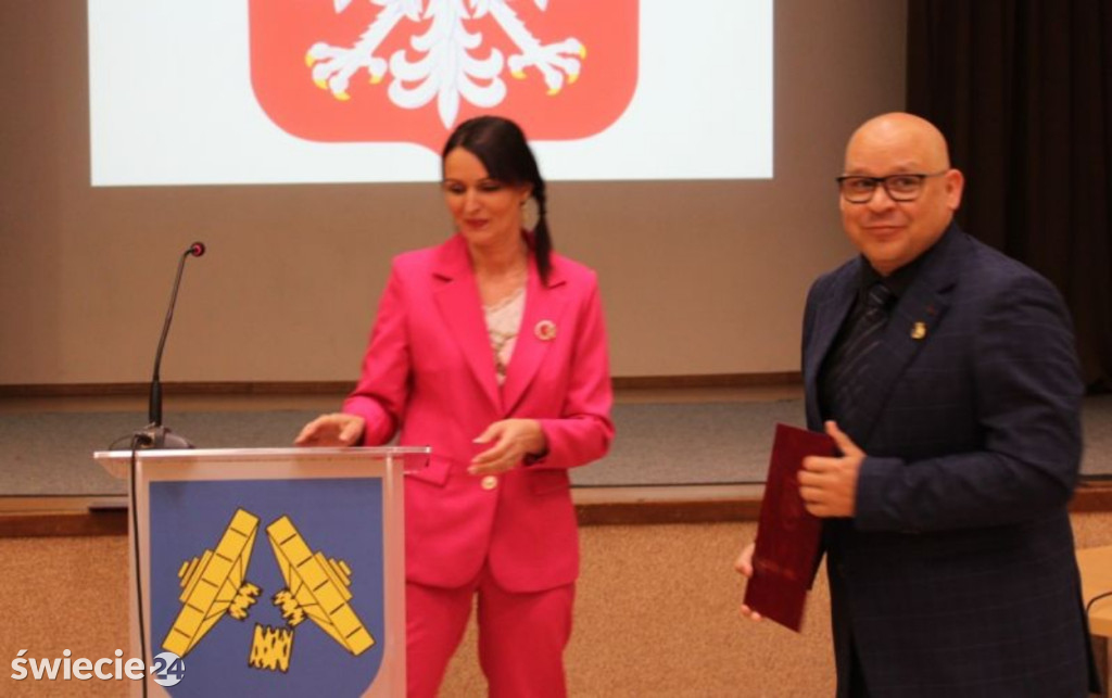 Zaprzysiężenie radnych z gminy Osie