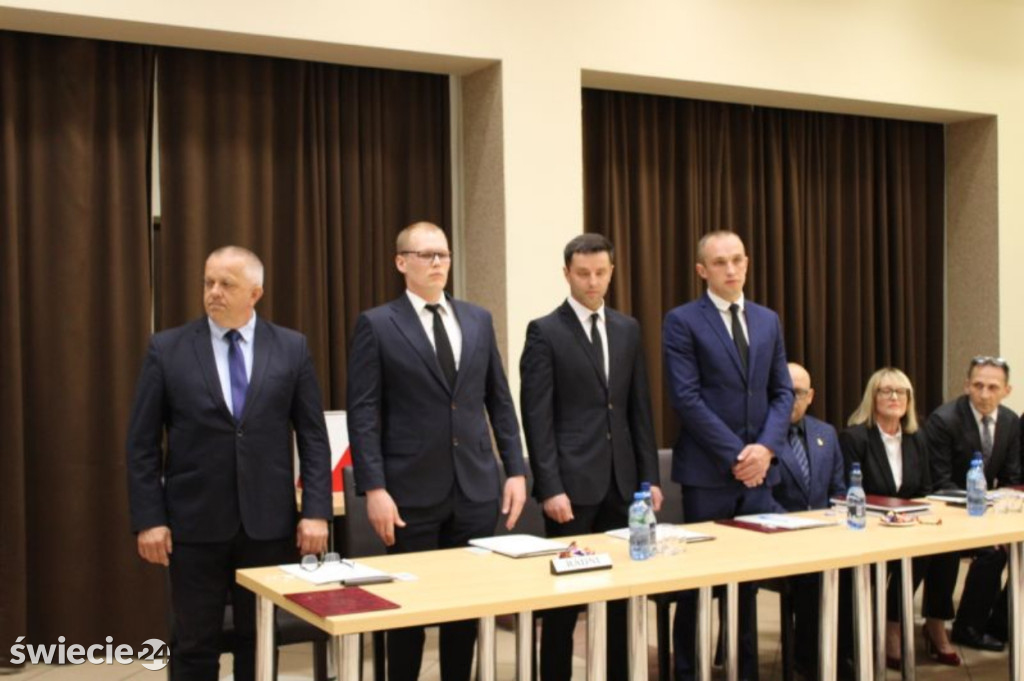 Zaprzysiężenie radnych z gminy Osie